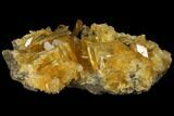 Selenite Crystal Cluster (Fluorescent) - Peru #108621-2